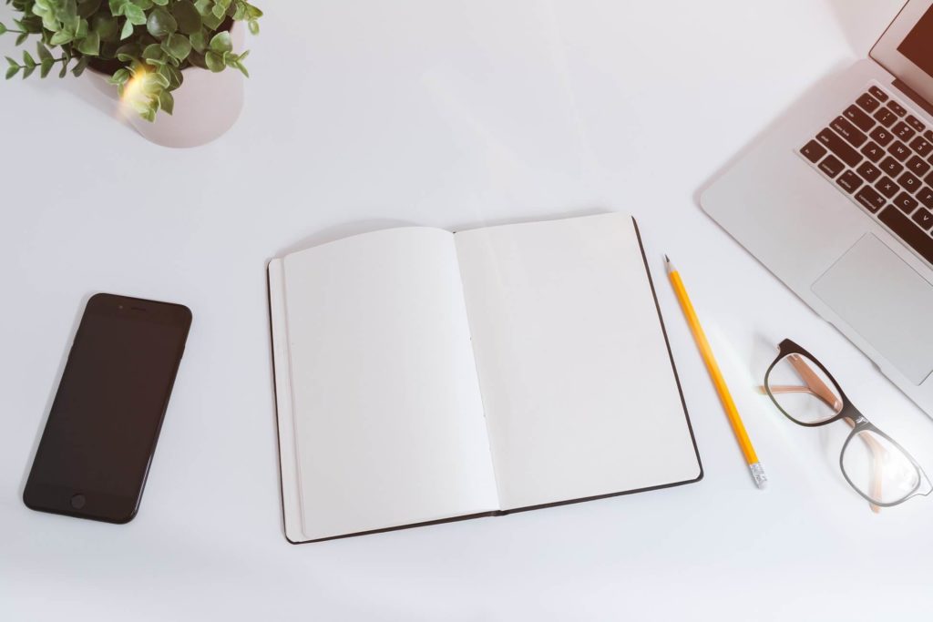 Notebook photography
