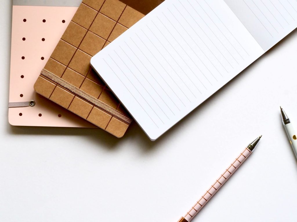 Notebook photography