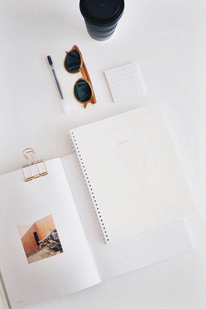 Notebook photography